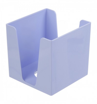Бокс для бумаги BUROMAX PASTEL, 90х90х90мм, сиреневый ( BM.6360-26 )