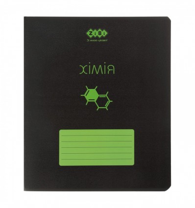 Зошит учнівський загальний KIDS LINE BLACK ZB.1700-04, 48арк., клітинка, хімія ( ZB.1700-04 )