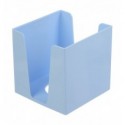 Бокс для бумаги BUROMAX PASTEL, 90х90х90мм, голубой ( BM.6360-14 )