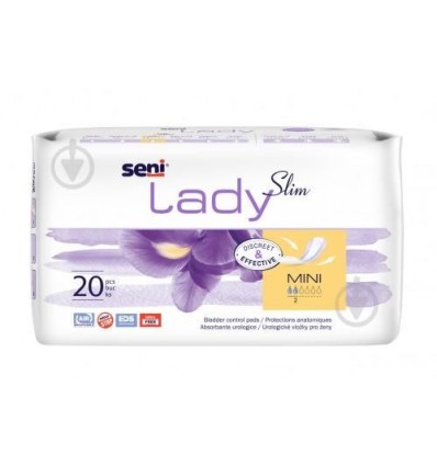 Прокладки урологические Seni Lady Slim Mini 20шт/уп