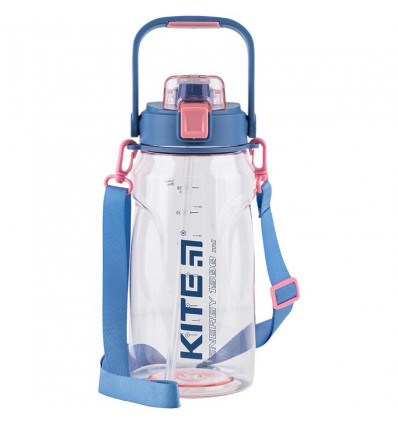 Пляшечка для води K24-1202-2, 1500 мл, рожева ( K24-1202-2 )
