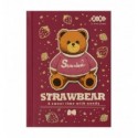 Блокнот KIDS Line ZB.12721-18, BEAR TOY, А6, 64 арк., клітинка, тверда облкладинка, св. коричневий (