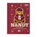 Блокнот KIDS Line ZB.12721-13, BEAR TOY, А6, 64 арк., клітинка, тверда облкладинка, бордовий ( ZB.1