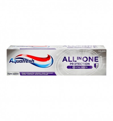 Паста зубна Aquafresh All in One Protect Crystal White 75мл