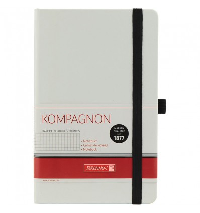 Книга записна Компаньйон 10-559 28 05, А5, клітинка, біла ( 10-559 28 05 )