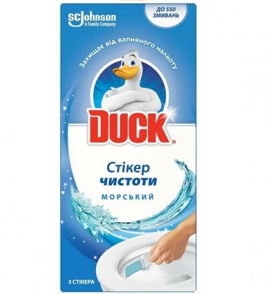 Средство для унитаза Duck Цитрус стик 10г x 3шт 30г