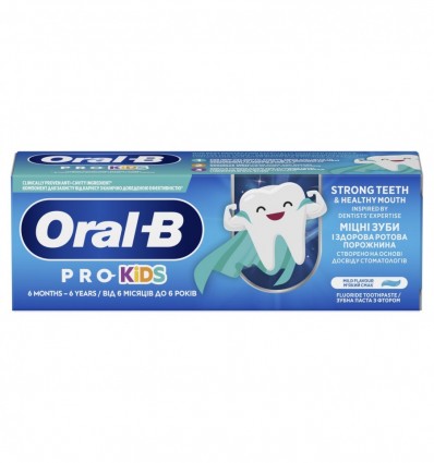 Зубна паста Oral-B Про-Kідс Ніжний Смак 50мл