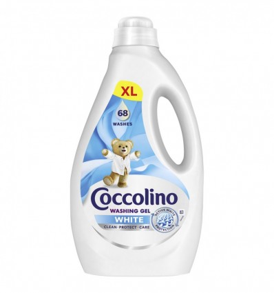 Гель для прання Coccolino Care White 2.72л