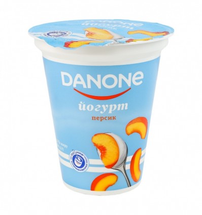 Йогурт Danone Персик 3.2% 260г