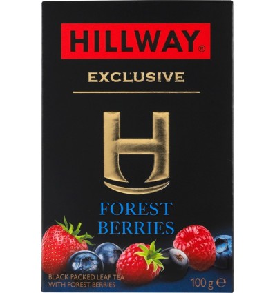 Чай Hillway Exclusive Forest berries чорний листовий 100г