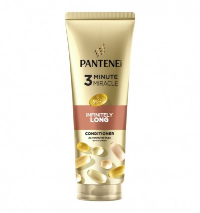 Бальзам-ополіскувач Pantene Диво за 3 хв Нескінченна довжина 220мл