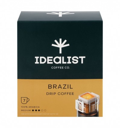 Кава Idealist Coffee Co Brazil в дріп-пакеті 7 x 12г