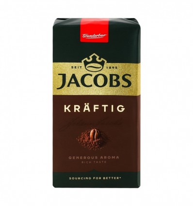 Кава Jacobs Kraftig натуральна смажена мелена 250г