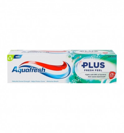 Зубная паста Aquafresh Plus Fresh feel с фтором 75мл