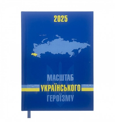 Щоденник датований 2025 POWER, A5, сірий ( BM.2157-02 )