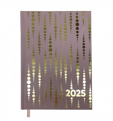 Ежедневник датированный 2025 MODERNA, A5, коричневый ( BM.2172-25 )