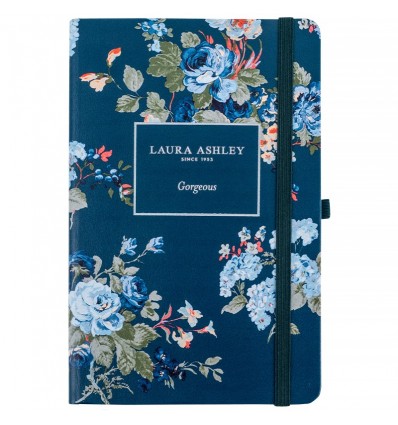 Книга записна Partner Laura Ashley, Gorgeous 8621-5-A-LA, 125x195 мм, 96 аркушів, клітинка