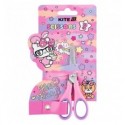 Ножницы детские с резиновыми вставками Kite Hello Kitty HK25-123, 13 см, розовый