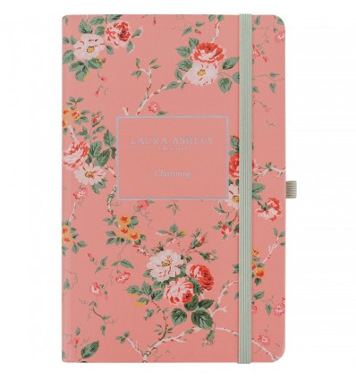 Книга записна Partner Laura Ashley, Charming 8621-64-A-LA, 125x195 мм, 96 аркушів, клітинка