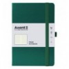 Книга записна Axent Partner Prime 8305-61-A, 145x210 мм, 96 аркушів, клітинка, зелений ліс