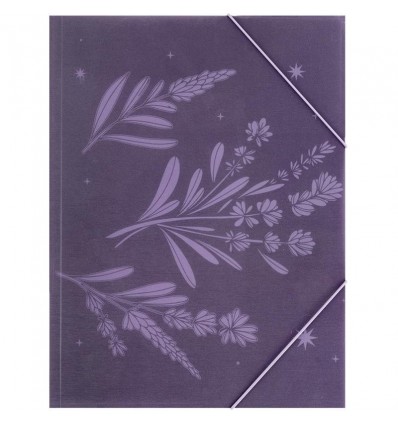 Папка на гумках Axent Lavender-1 1509-36-A, А4+