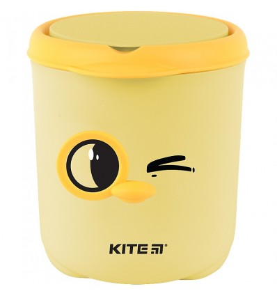 Настольный мусорный контейнер Kite K24-011-2, желтый ( K24-011-2 )