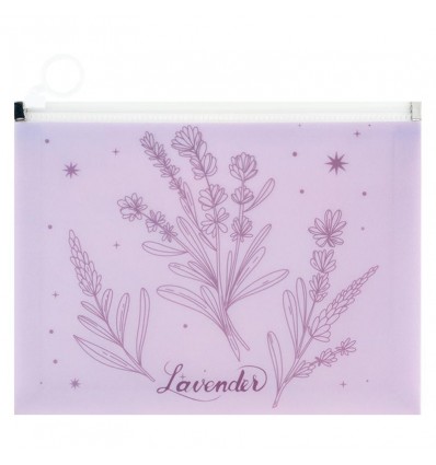 Папка на блискавці zip-lock Axent 1498-37-A Lavender-2, А5+