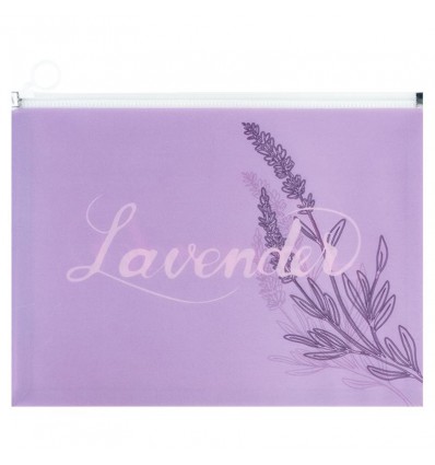 Папка на блискавці zip-lock Axent 1497-36-A Lavender-1, А4+