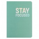 Книга записна Motivation Stay Focused 8700-15-A A5, 80 арк., клітинка