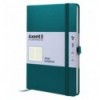Книга записная Axent Partner Prime 8305-31-A, A5, 145x210 мм, 96 л., клетка, тв. обл., малахит 