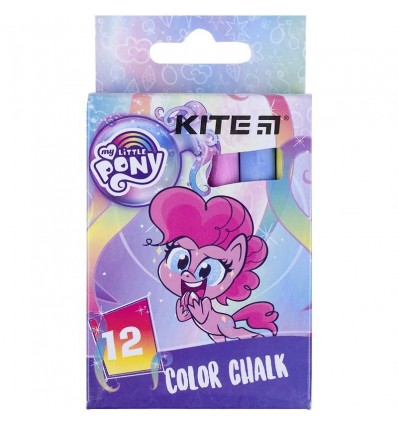 Крейда кольорова Kite Jumbo My Little Pony, 12 штук