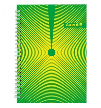 Блокнот Axent 8032-29-A на спіралі тверда обкл., А5, 96арк. №29 ( 8032-29-A )