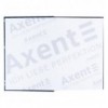 Книга записна Axent Lines 8422-581-A, А4, 96 аркушів, клітинка, синя