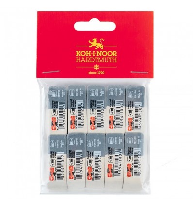 Гумка комбінована KOH-I-NOOR SunPearl, 6541/80 (полібег 10шт) ( 6541/80/10/P )
