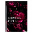 Книга записная Axent Crimson fleur 8459-4-A, А5, 96 листов, клетка, твердая обложка