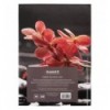 Книга записна Axent R&B Flower 8457-7-A, А5, 96 аркушів, клітинка, тверда обкладинка