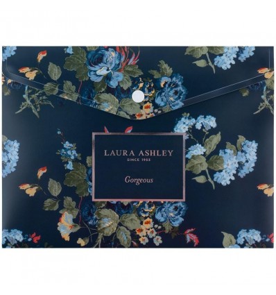 Папка на кнопке Axent Laura Ashley, Gorgeous 1496-31-A, А5+