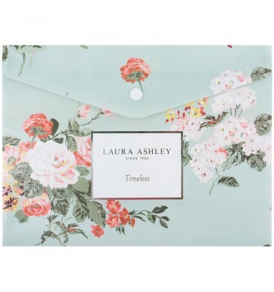 Папка на кнопке Axent Laura Ashley, Timeless 1496-32-A, А5+