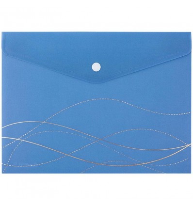 Папка на кнопці Axent Waves-2 1496-41-A, А5+ ( 1496-41-A )