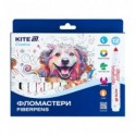 Фломастери Kite Creative Superwashable Jumbo K-1155, 12 кольорів