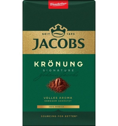 Кава мелена Jacobs Monarch Kronung 500г, пакет