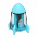 Чинка з ластиком KIDS Line SPACESHIP ZB.5526-1 з контейнером, 1 отвір ( ZB.5526-1 )