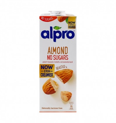 Напиток Alpro Almond без сахара 1л