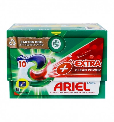 Капсулы для стирким Ariel Extra Clean Power 10х27.2г/уп