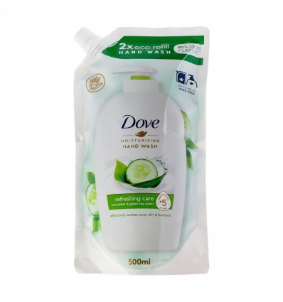 Крем-мило Dove Refreshing Care Cucumber&Green tea рідке 500мл