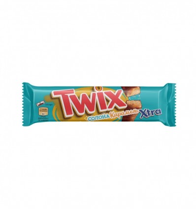 Печенье Twix Xtra Соленая карамель песочное 75г