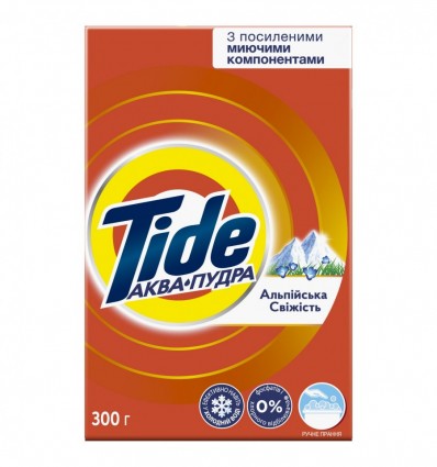 Пральний порошок Tide Аква-Пудра Альпійська свіжість 300г