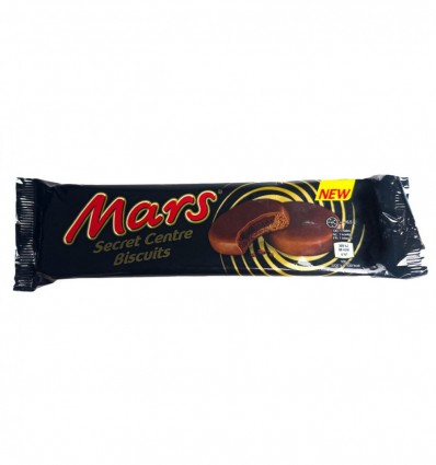 Печенье Mars Secret Centre в шоколаде 132г