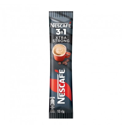 Напиток кофейный Nescafe 3в1 Xtra strong растворимый 24 х 12г