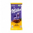 Шоколад Milka Целый миндаль молочный 90г